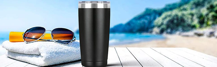 Wholesale Double Wall Drink Coffee Vacuum Insulated Tumbler with Design